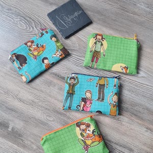 Kleines Täschchen / Geldbeutel "Schule der magischen Tiere" für Kinder und Erwachsene
