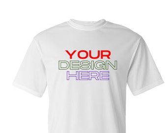 Design Your personalized Tee! Custom Dye-Sublimated T-Shirt | Vibrant Images & Text | Moisture-Wicking, Antibacterial | Men's Women's Sizes