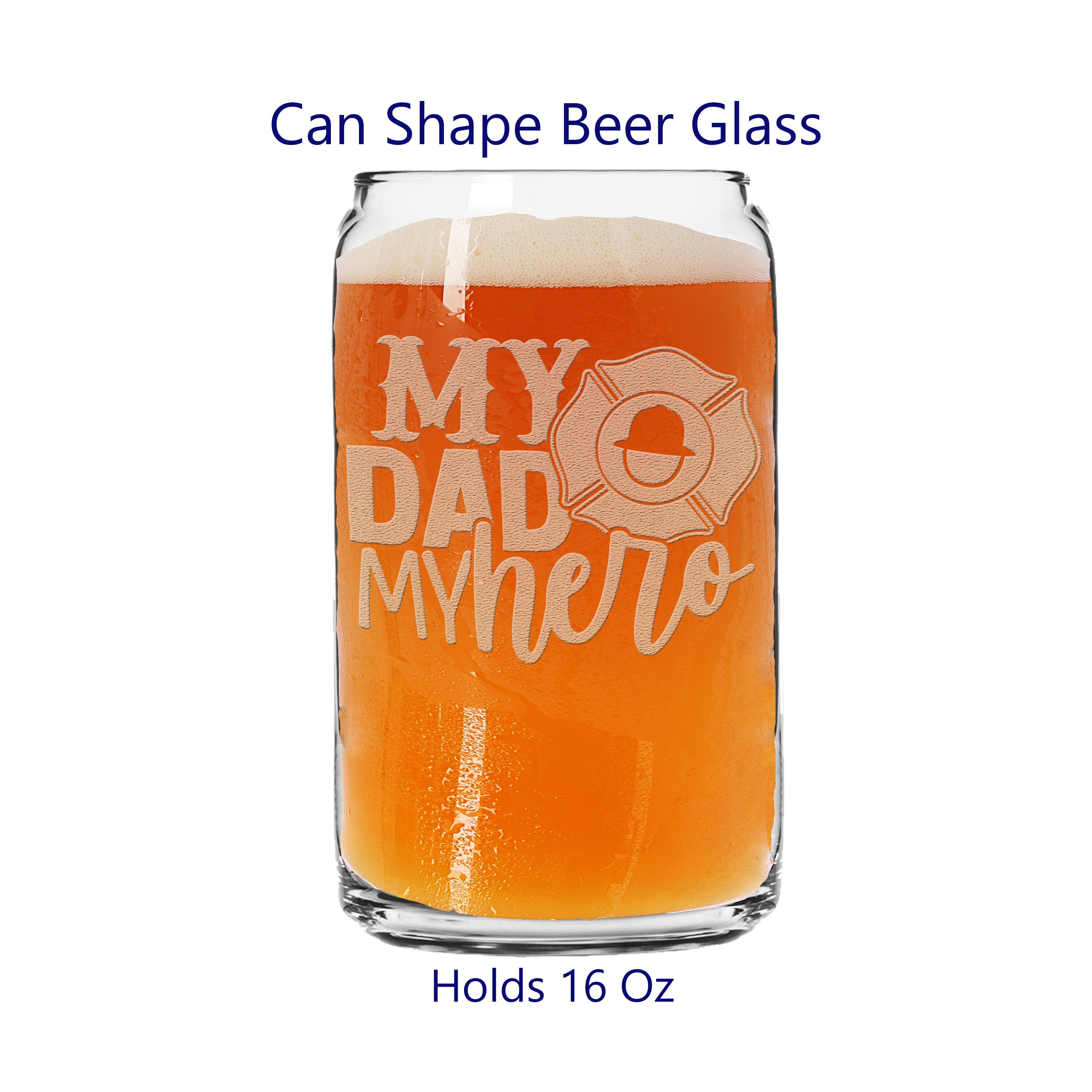 Personalized Beer Glass Personalized Father's Day Beer Etsy