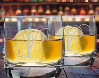 Engraved Whiskey Glass: Personalized 10 oz. On the Rocks Glass