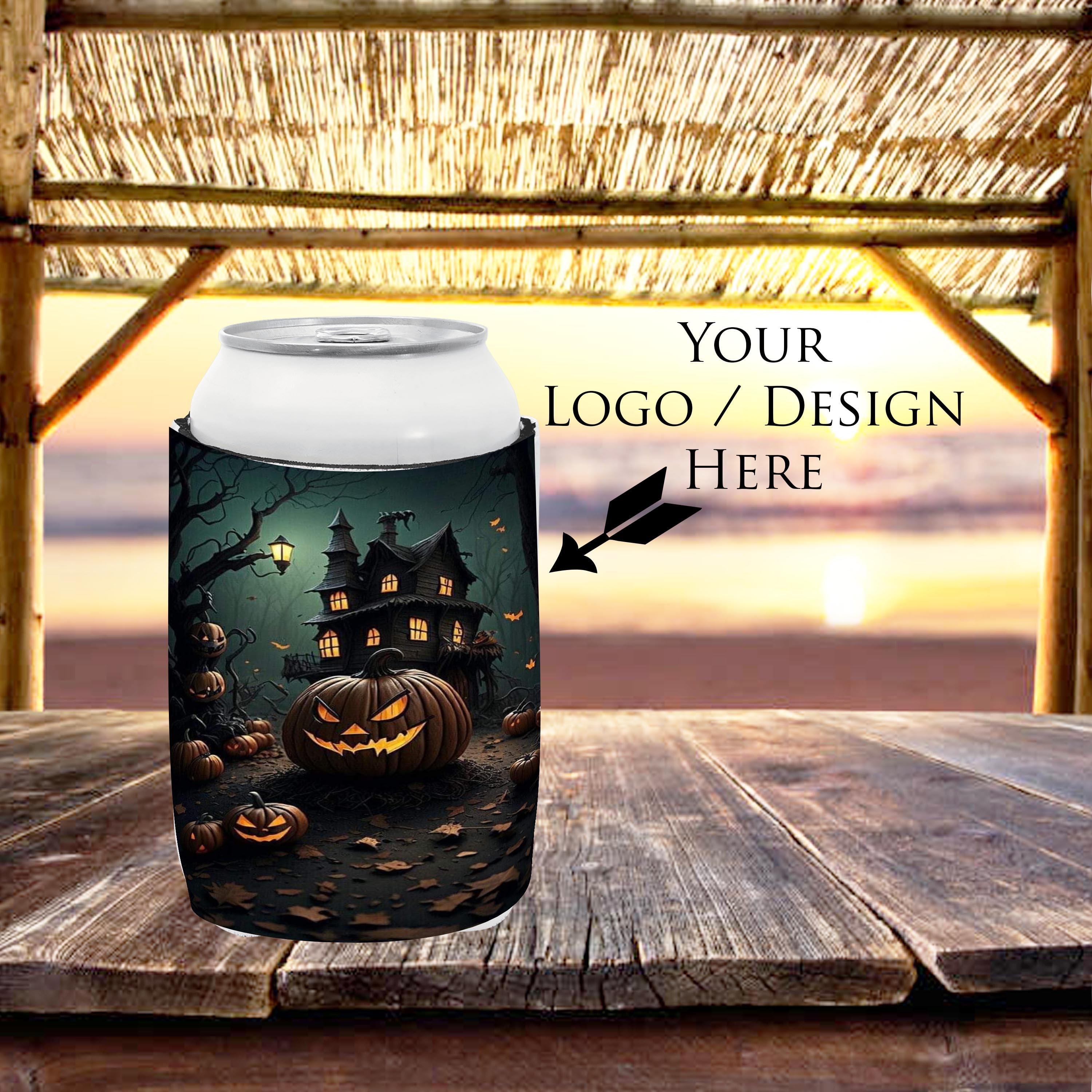 Personalized 12 Oz. Can Cooler: Colorful Custom Beverage Holder