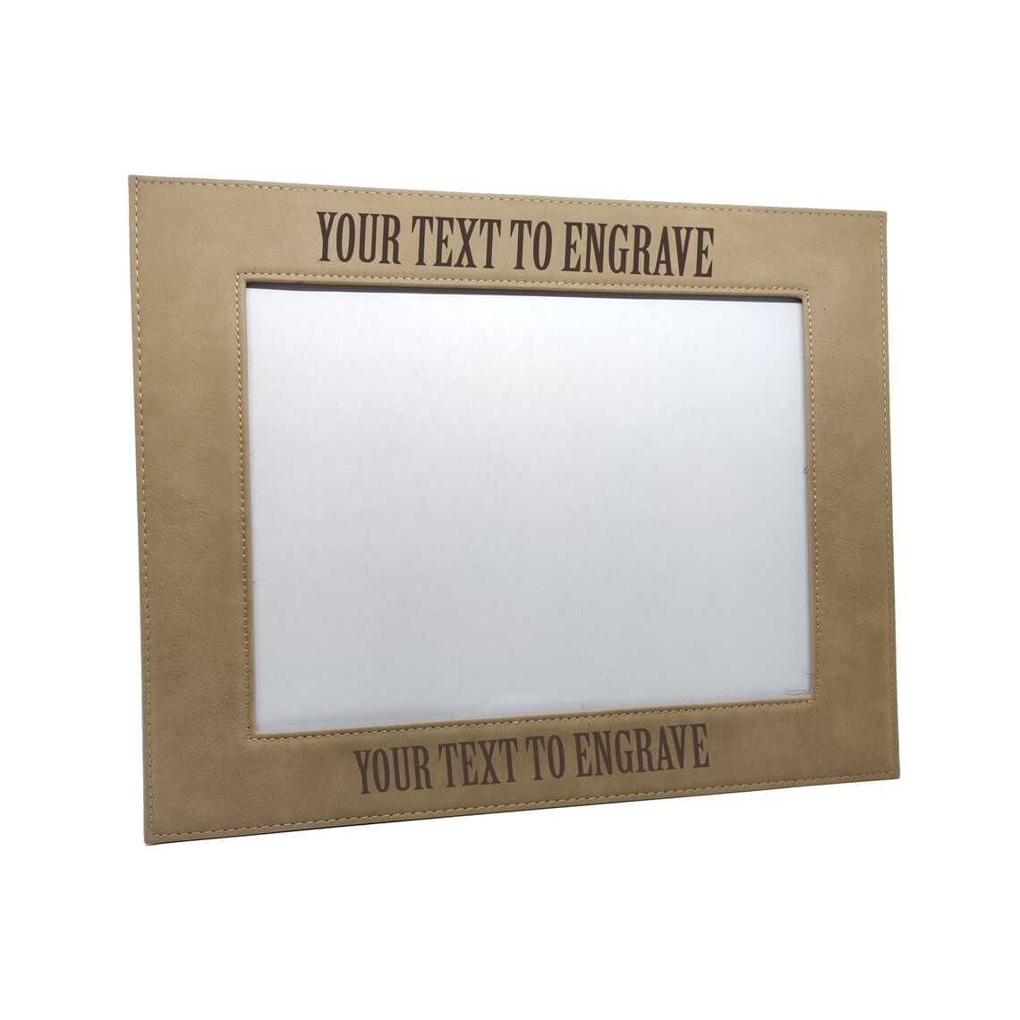 Personalized Picture Frame Leather Customize Leather Frame Etsy