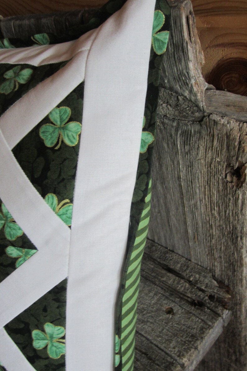 Luck Of The Irish Pair Of Quilted Pillows Decor For St Patricks Day