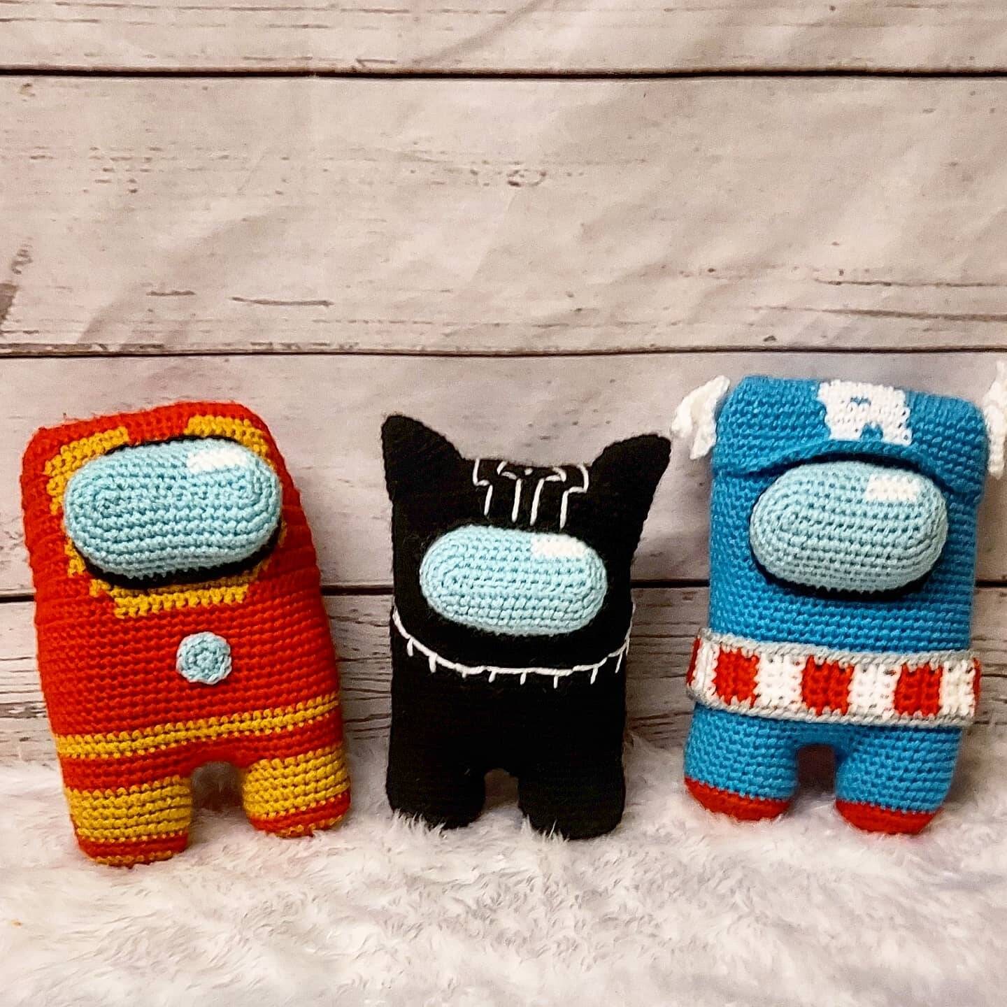 Themed Among Us Plush Characters Etsy