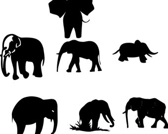 Elephant svg bundle
