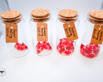 Healing Potion - Dice - 5e - Dungeons and Dragons - Health Potion - Acrylic Dice - Free Set Included!!!
