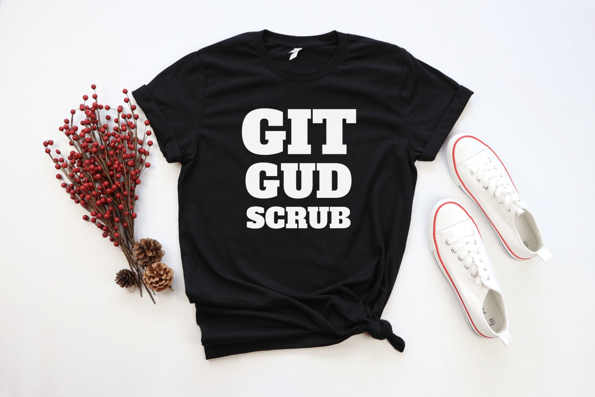 I Want You To Git Gud for Gamers Premium T-Shirt