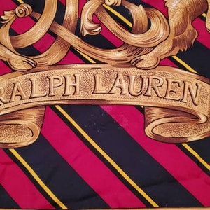 New Lauren Ralph Lauren Navy Monogram CROWN GOLD LOGO Top Tee Shirt S M L  XXL
