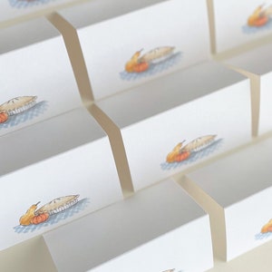 Thanksgiving Place Cards: Pumpkin Pie Design, Set of 10