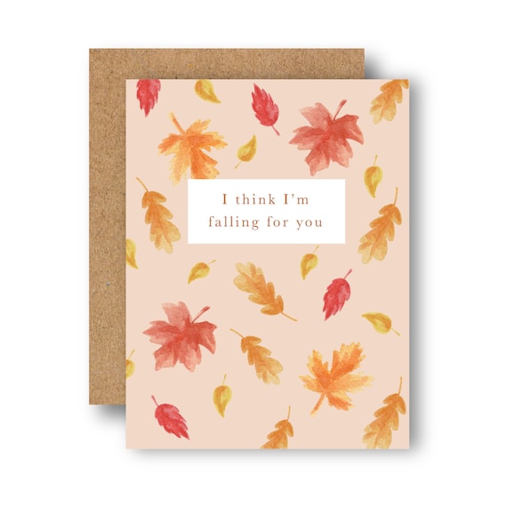 I fell. I'm still falling for you | Greeting Card I fell. I'm still falling for you | Greeting Card