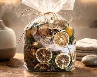 Kräuter Potpourri – Minze, Eukalyptus, Zitronella | Natur Duft Deko Raumduf