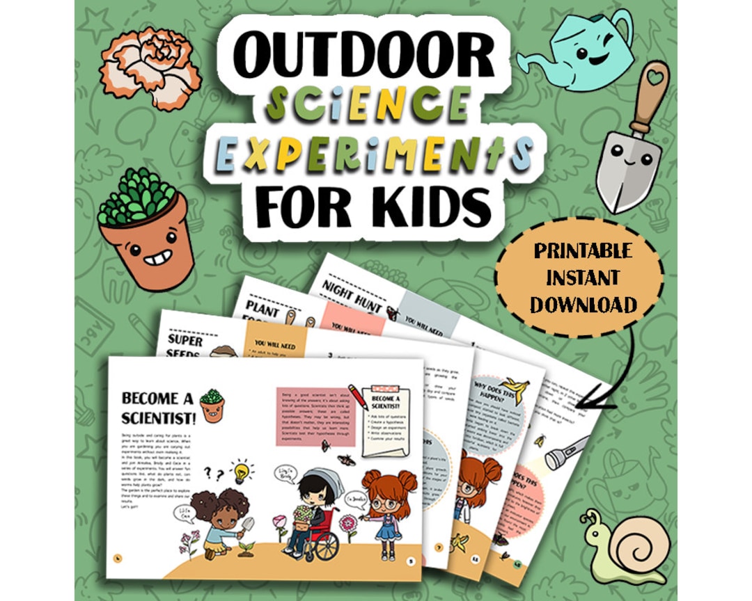 Outdoor Science Experiments for Kids Fun Experiments Kids Can Do in