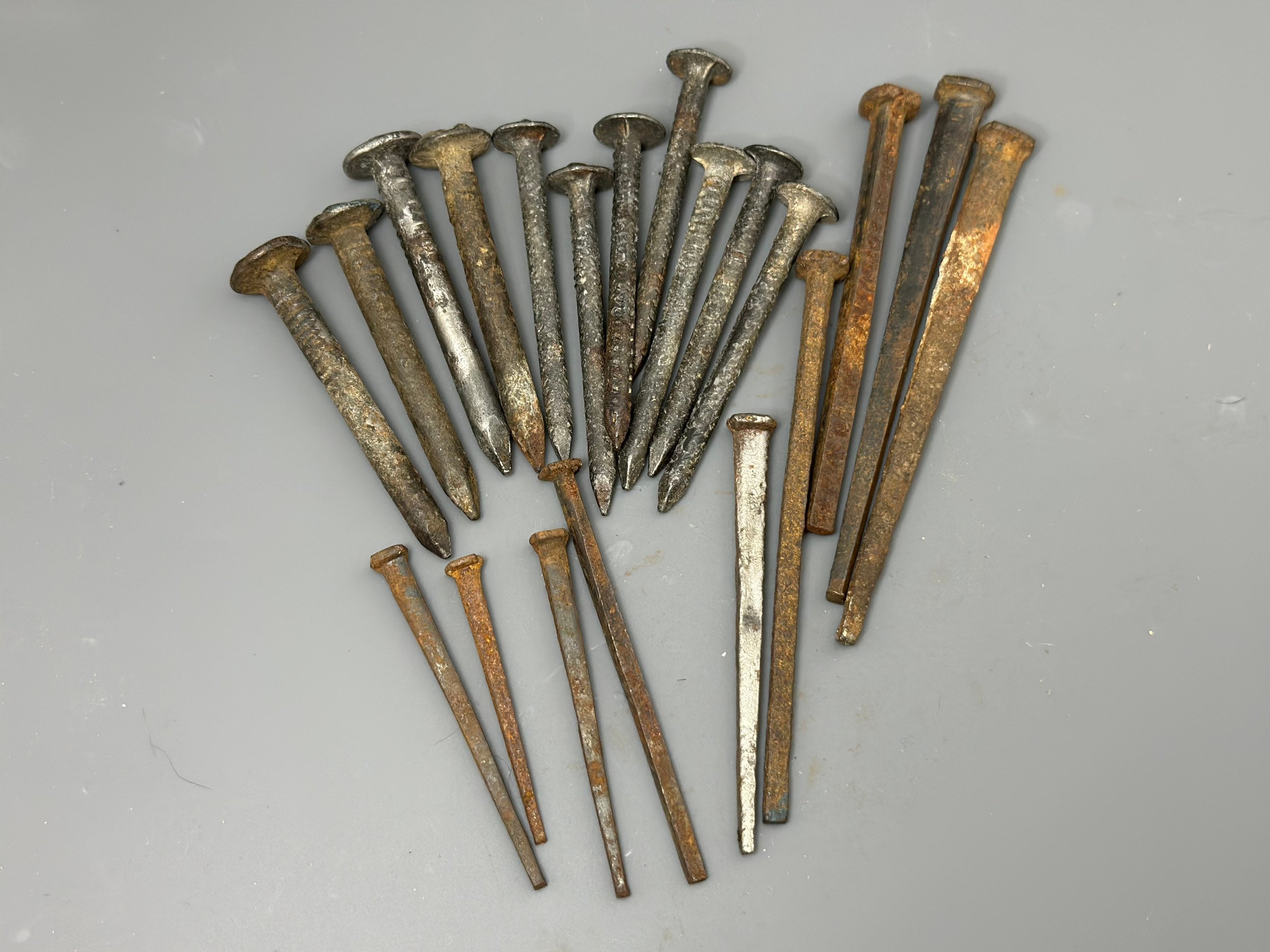 Old Nails / Vintage Nails Several Railroad Date Nails in This Etsy