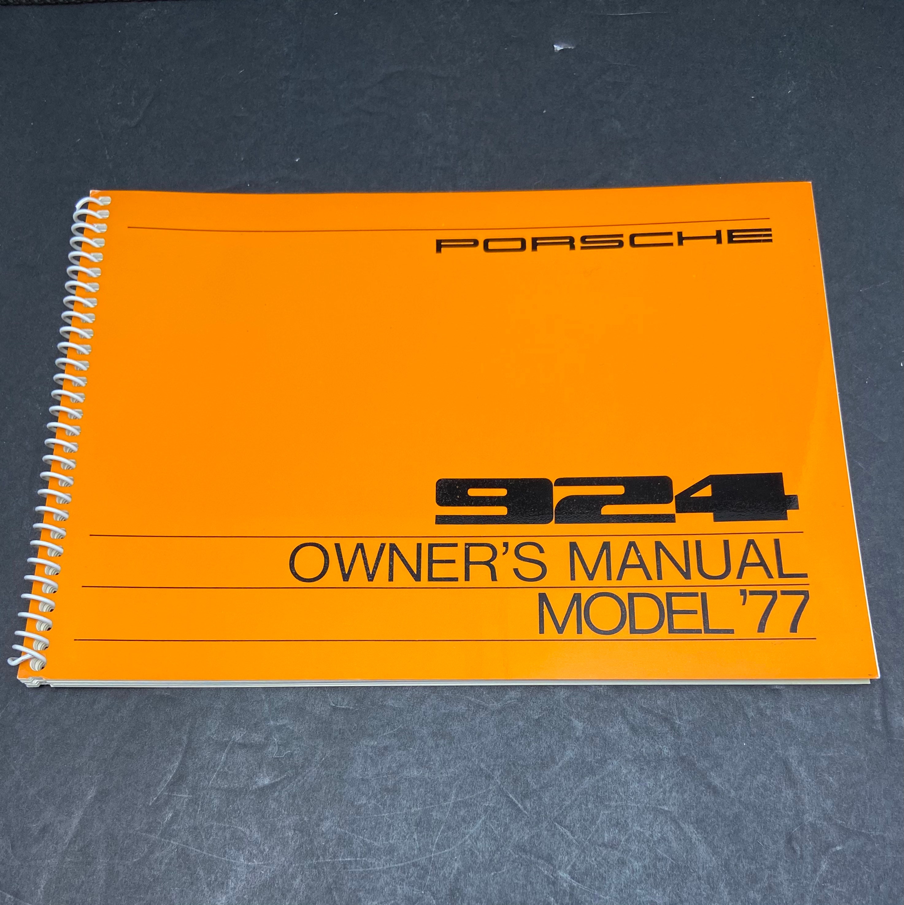 Porsche Owners Manual / 1977 Porsche Manual / Porsche 924 | Etsy