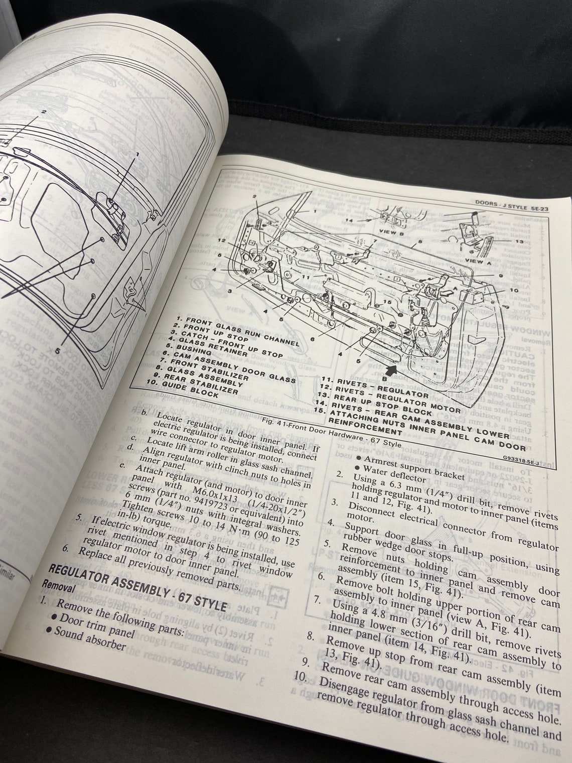 1987 General Motors Body Service Manual for Passenger Cars / Etsy