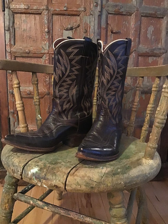 Mens Nocona Texas Cowboy Boots/vintage boots/cowbo