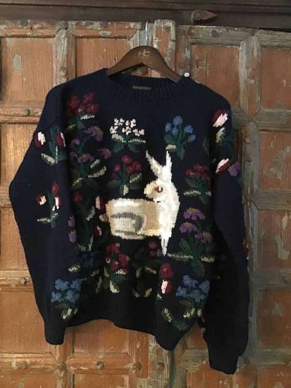 Wool sweater/vintage sweater/wool sweater/ south w