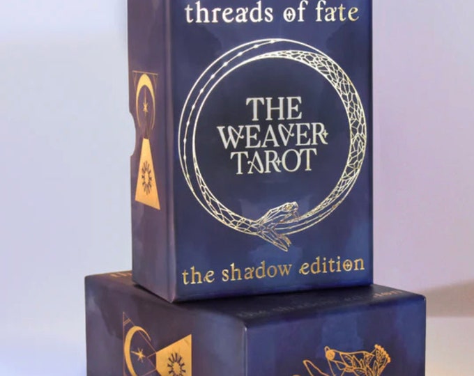 The Threads of Fate Weaver Tarot Shadow Edition Etsy