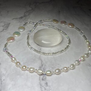 Pearl Goddess Waistbead (made w/ natural freshwater and baroque pearls)