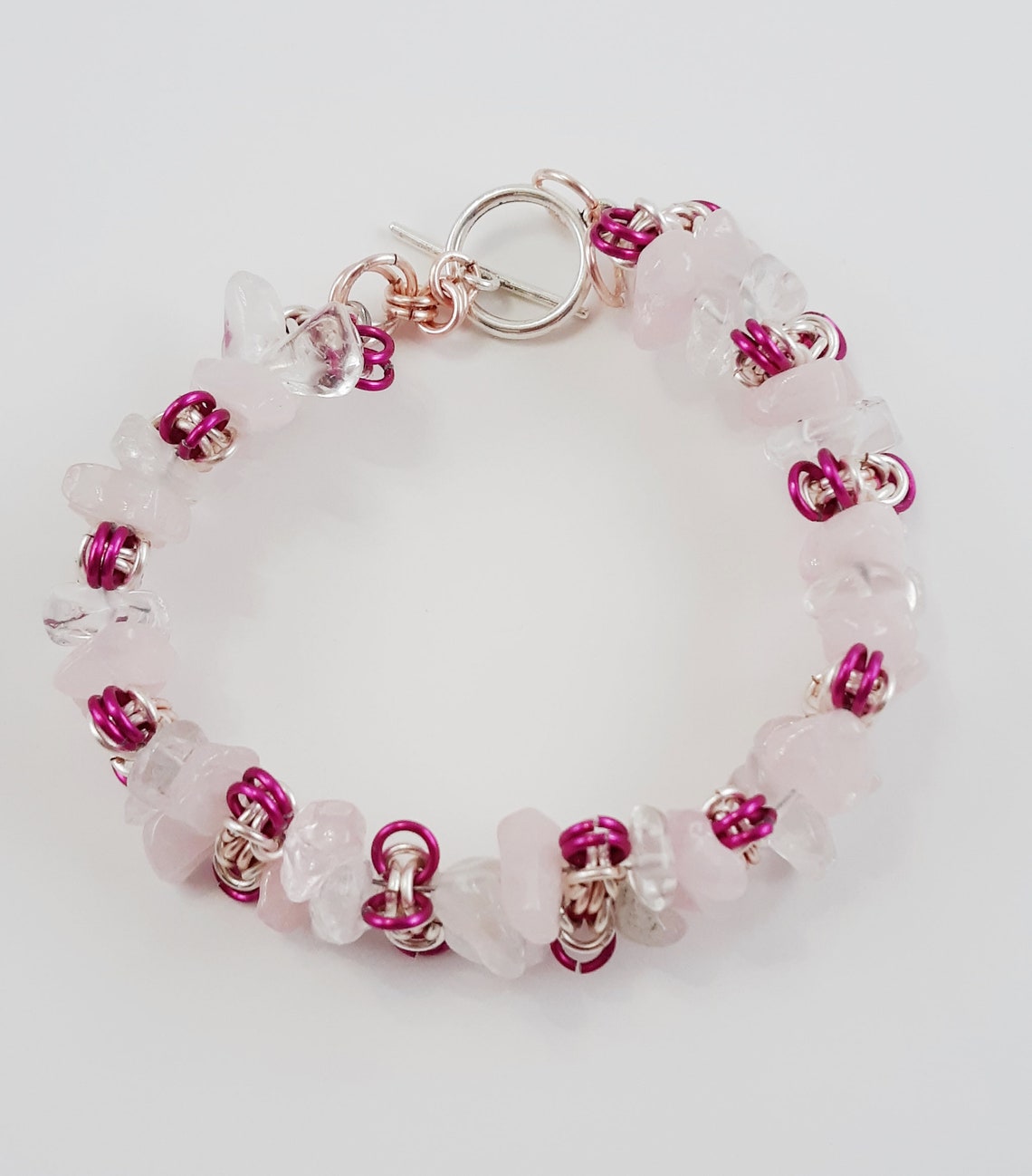rose quartz bracelets