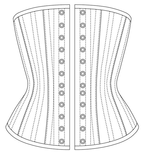 Aeryn Underbust Corset Pattern