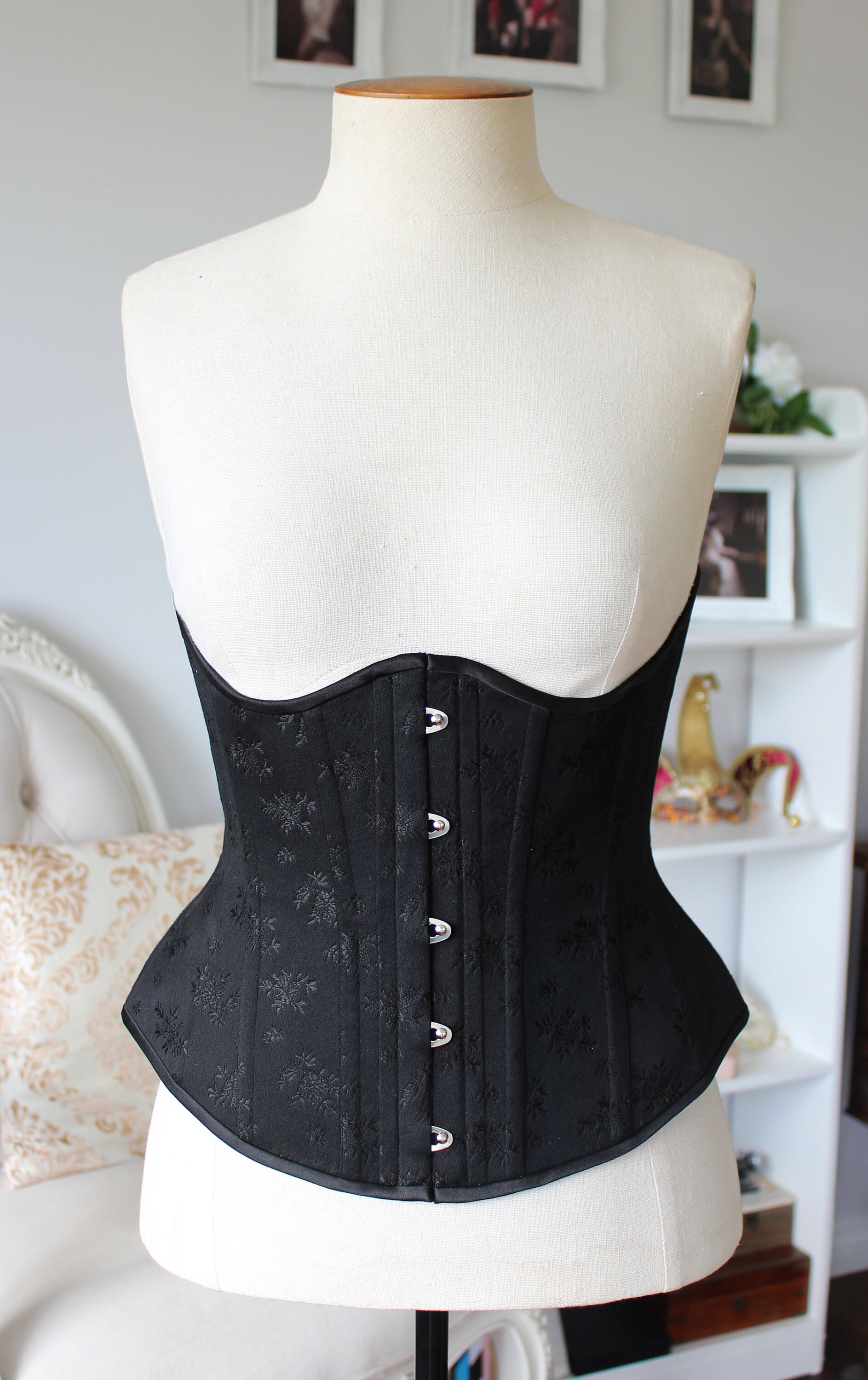 Simple Underbust Corset Pattern PDF modest waist reduction Etsy España