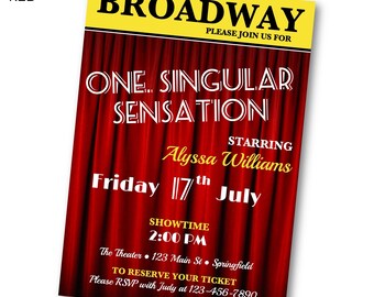 Broadway Party - Etsy