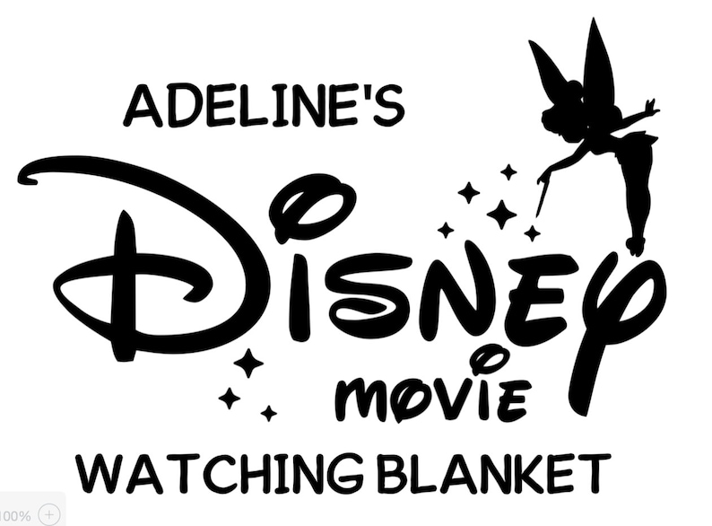 Disney Movie Watching Blanket SVG Etsy