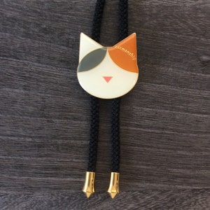 Bolo Tie,mikeneko(Calico cat)Japanese cat