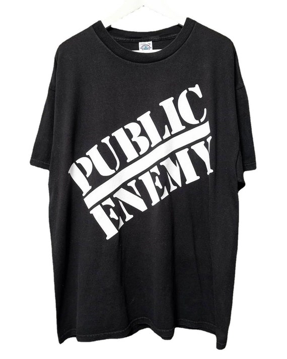 Vintage 90s Public Enemy Graphic Tee - Etsy