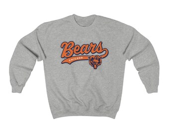 chicago bears retro sweatshirt