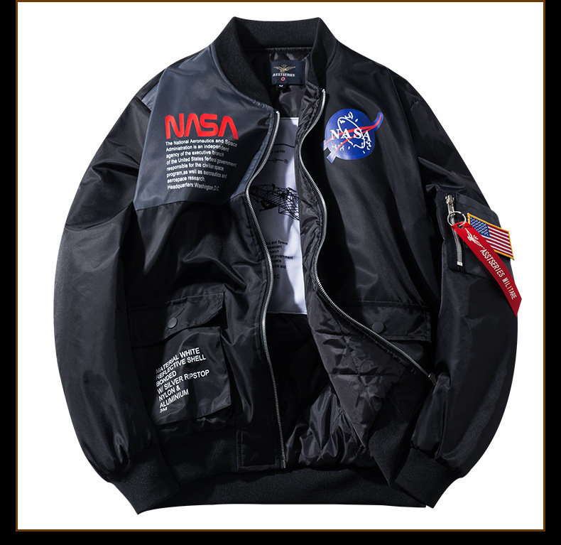 期間限定特価 MA-1 Alpha SPACE Edition Jacket FLIGHT JACKET. NASA