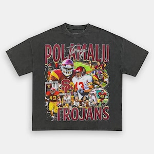 2000s Classic Troy Polamalu College Tee