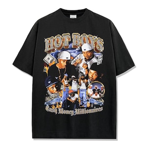 Vintage 2000s Hot Boys Graphic Streetwear Tee
