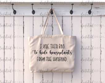 Unisex Men/'s Personalized Tote Infant Custom Tote Toddler I/'m a Plantaholic Tote Women/'s