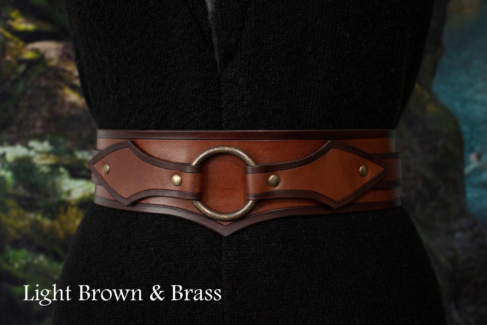 Medieval Leather Belt Larp Kidney Belt Waist Cincher Corset Etsy