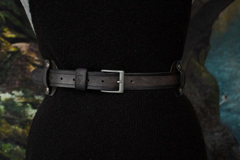 Medieval Leather Belt Larp Kidney Belt Waist Cincher Corset Etsy