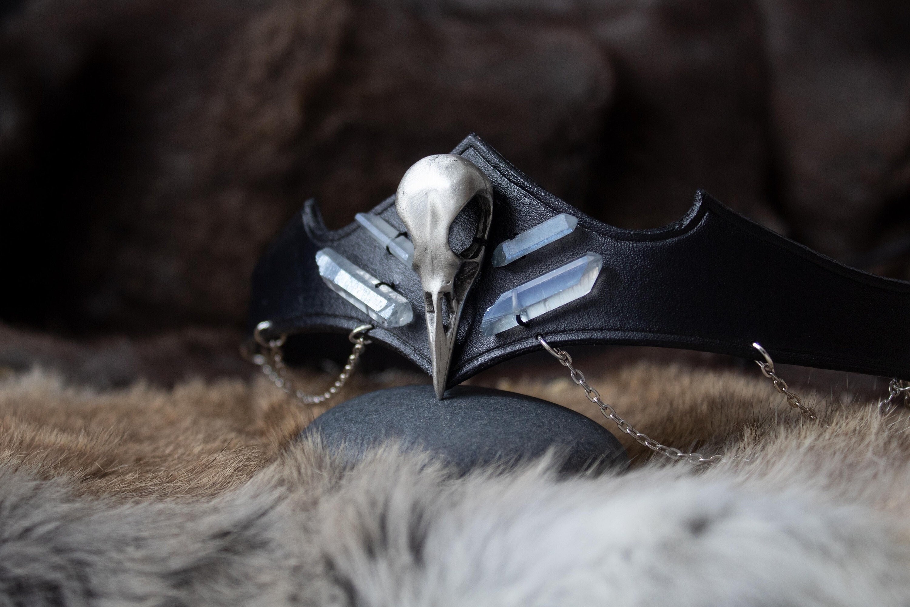 Raven’s Tiara with Quartz