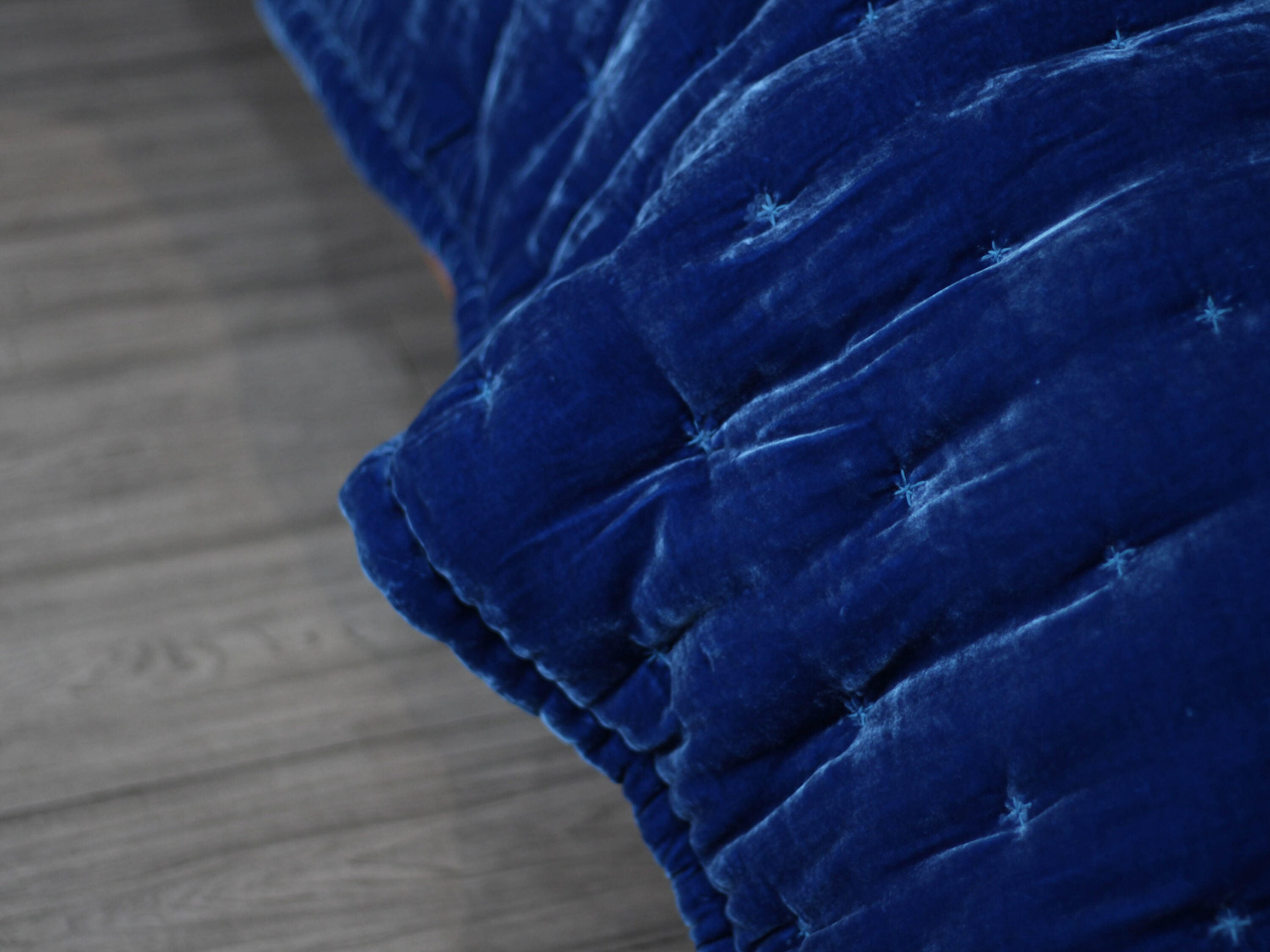 Glamour Double Sided Silk Velvet Blanket Comforter Quilted Etsy