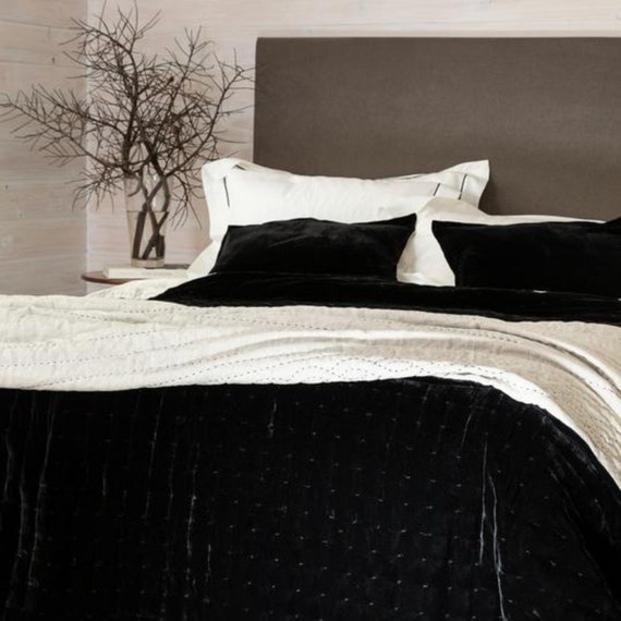 Black Velvet Bedding Box Bedding Design Ideas