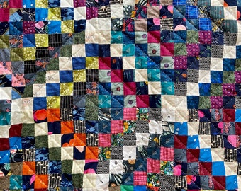 - PDF download Quilt pattern Trip Around the Caribbean x 88 in size 68 in