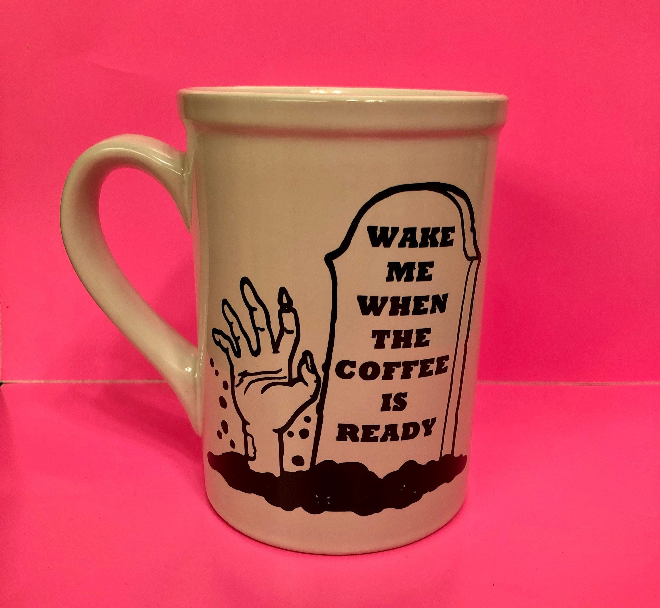 Wake Me When the Coffee is Ready Etsy
