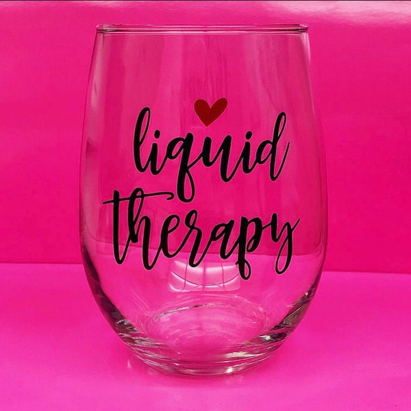 Liquid Therapy Wine Glass