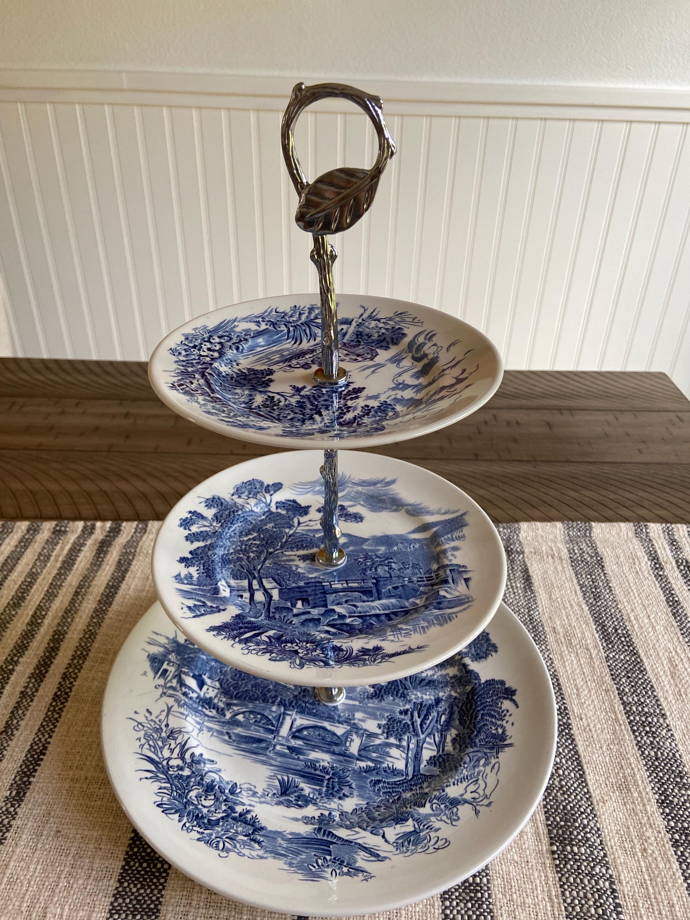 Wedgewood Blue and White Platters - Etsy