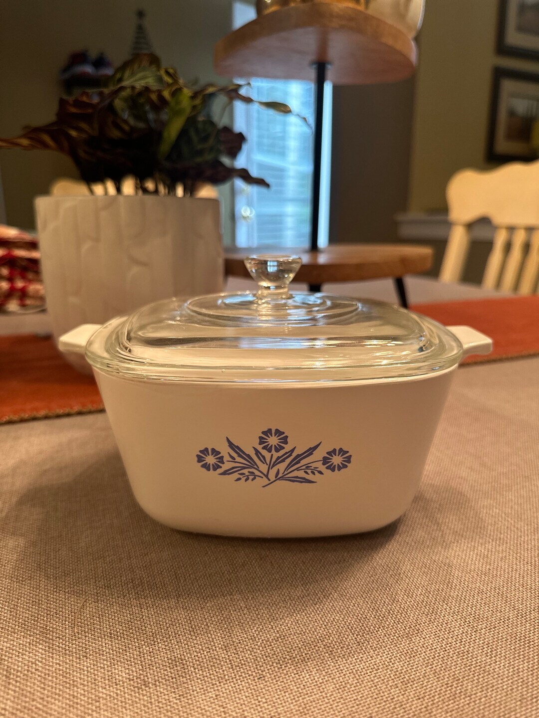 Corningware Blue Cornflower Baking Dish Casserole Dish With Etsy
