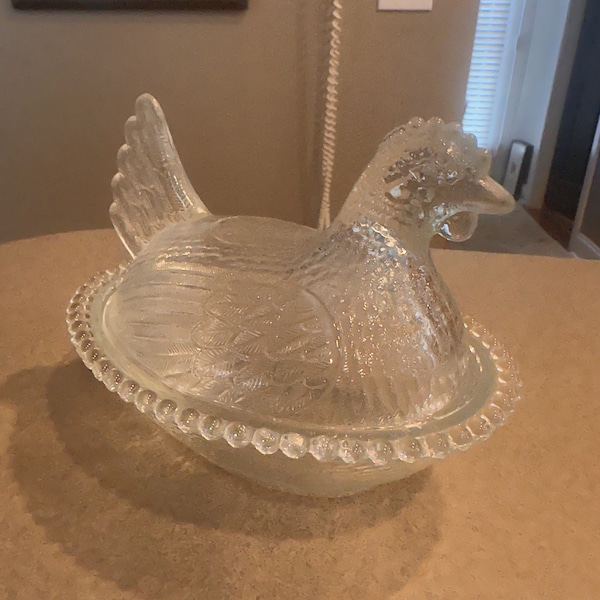 Hen Candy Dish Etsy