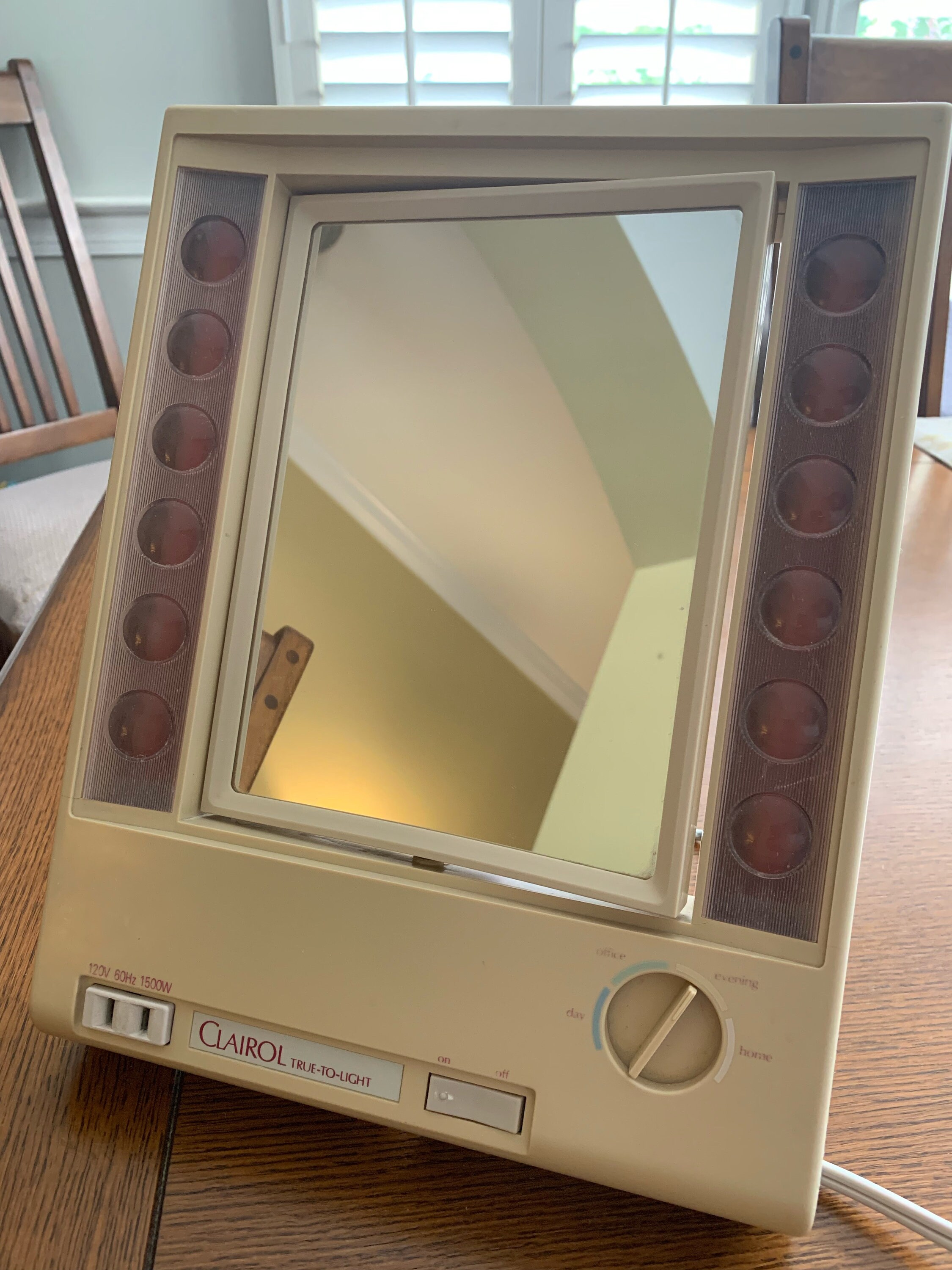 Vintage clairol 2024 makeup mirror
