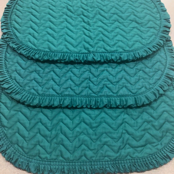 Green Placemats Etsy