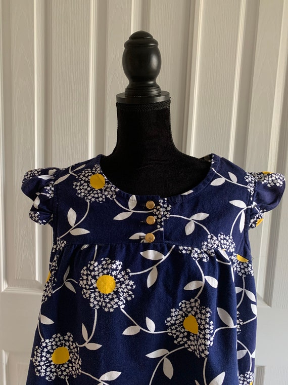 Vintage 1970's smock blouse