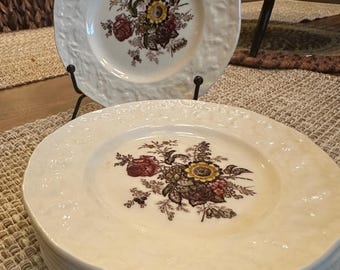Mason's Ironstone bread plates Friarswood made in England 6 inch - set of 6